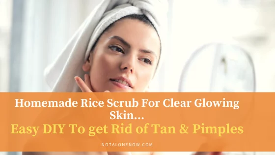 Ingredients You For HomeMade Rice Scrub