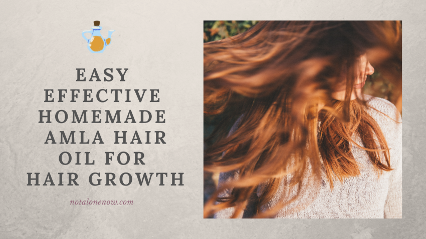 Easy Effective Homemade Amla Hair oil For hair Growth