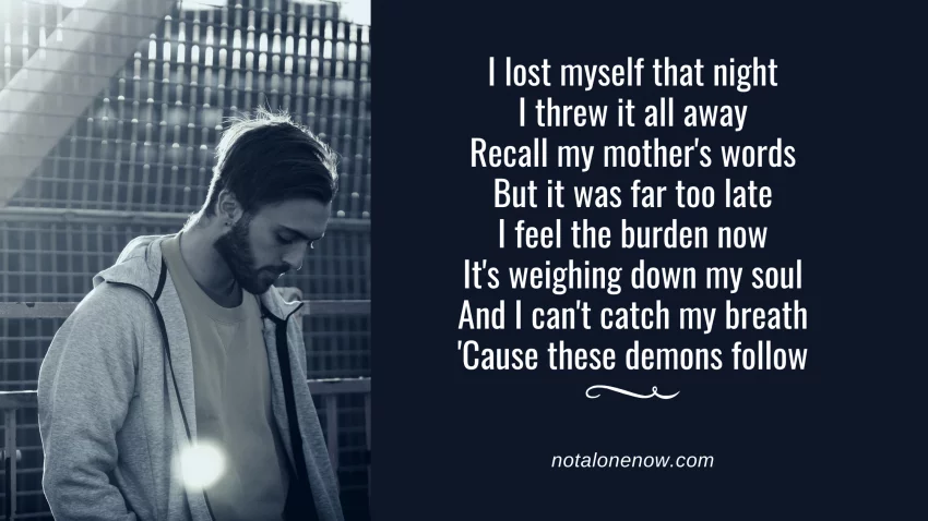 I lost myself