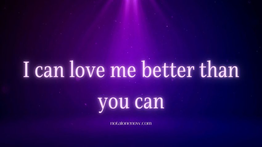 I can love me better than you can - miley cyrus flower song lyrics edits