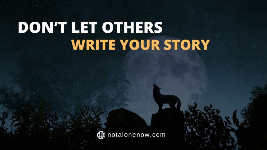 dont let others write yoir story motivational speech
