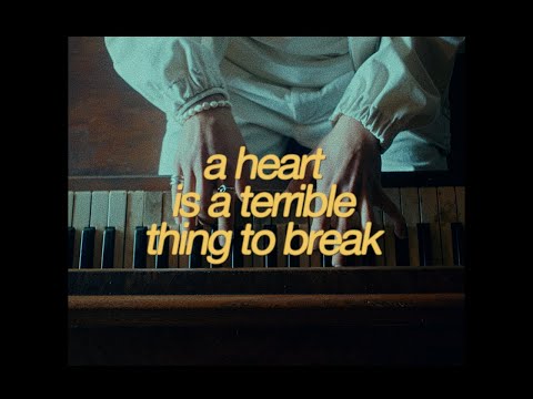A Heart is a Terrible Thing To Break Lyrics Anson Seabra,