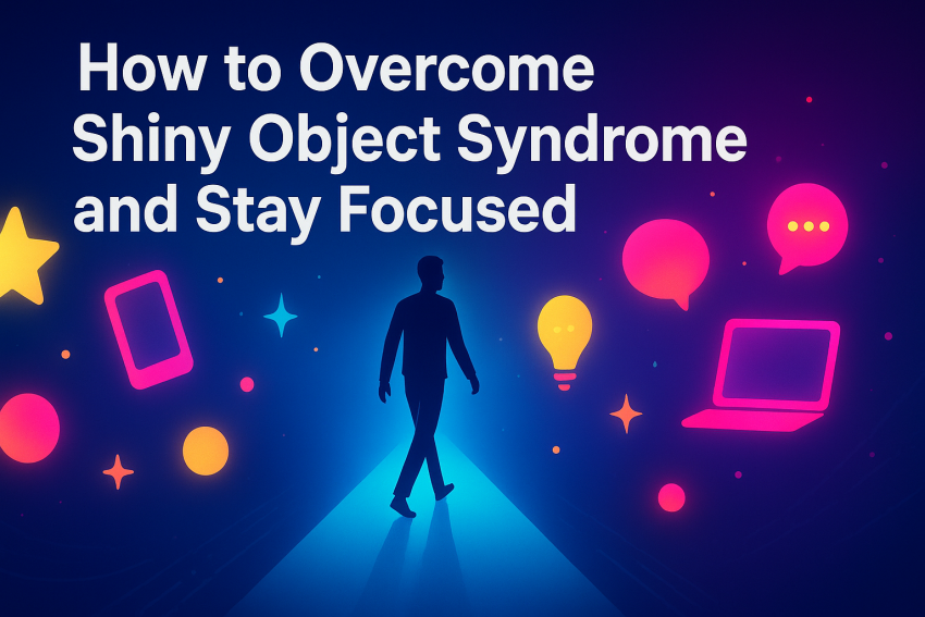 How to Overcome Shiny Object Syndrome and Stay Focused