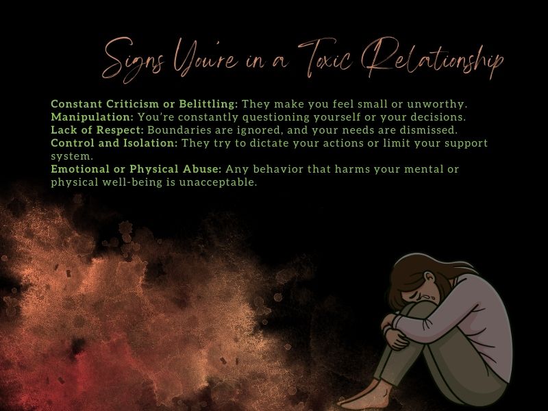 How to get out of a toxic relationship