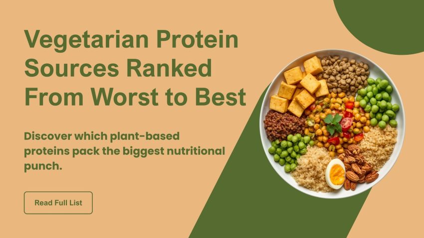 Vegetarian Protein Sources Ranked From Worst to Best